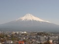 富士宮市 富士山世界遺産センターから見た富士山