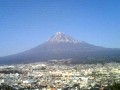 富士宮市野中から見る富士山