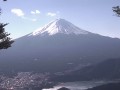 新道峠から見る富士山