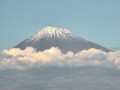富士市上横割から見た富士山
