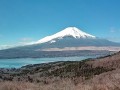 山中湖芙蓉台から望む富士山