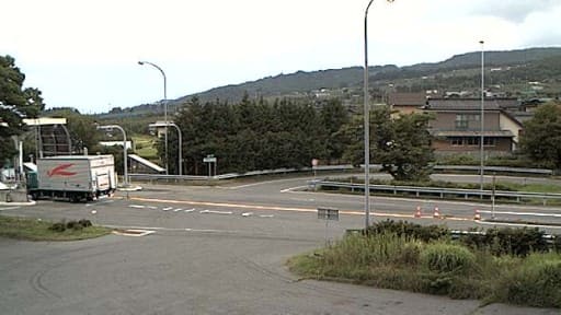 中央道 松川IC出入口付近
