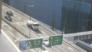 首都高速道路3号渋谷線 渋谷付近