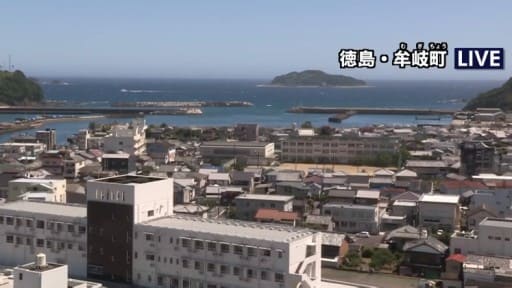 牟岐町の街並み