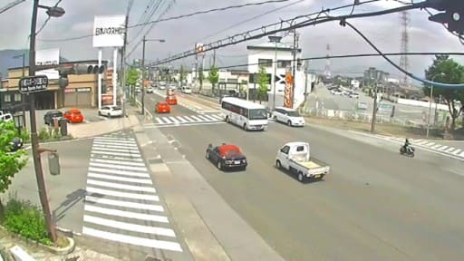 甲府市周辺の道路