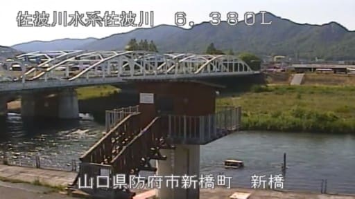 佐波川 (防府市 新橋)
