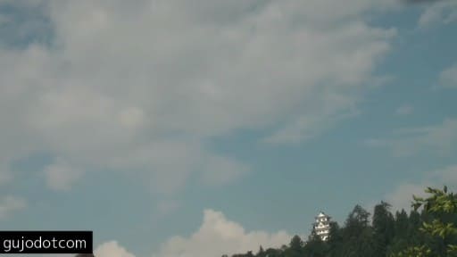 郡上八幡の空