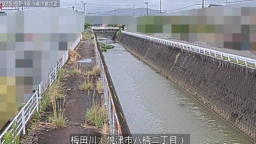 梅田川 梅田川橋付近