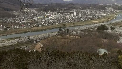 船岡城址公園からの眺め