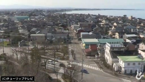 滑川市街