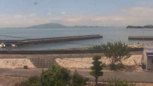 岡山市南区から見る瀬戸内海
