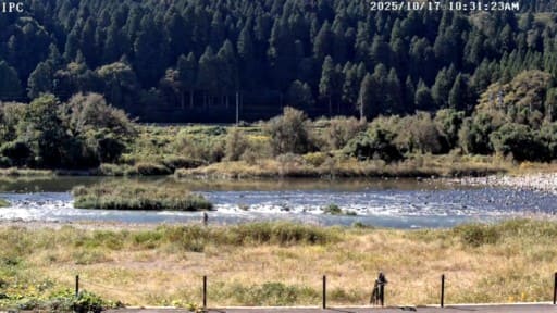 九頭竜川 勝山恐竜橋上流