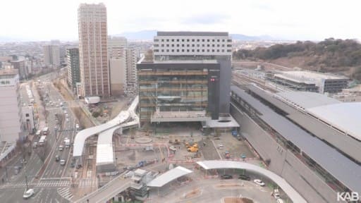 熊本駅前 (KAB)