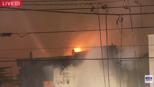 PickUp - 函館・五稜郭近くの繁華街で火事