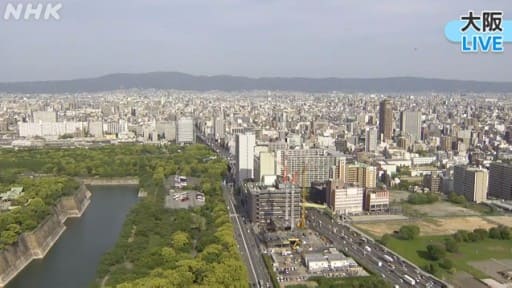 大阪の様子