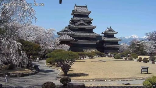 松本城 本丸庭園