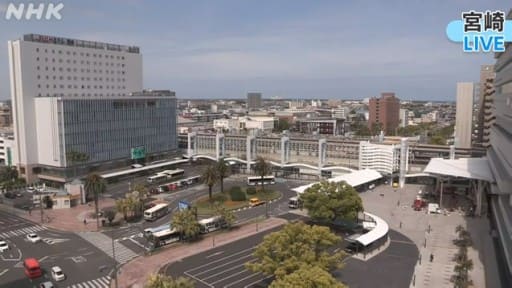 宮崎の様子