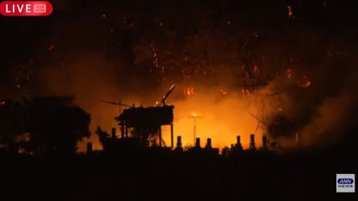 PickUp - 大分市佐賀関で複数の住宅が延焼中