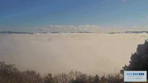 佐用の朝霧　AM 5:30～AM 11:00