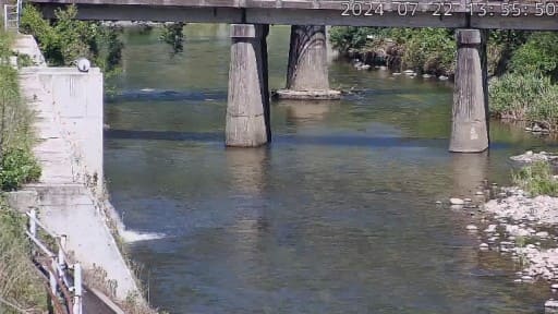 御調川 府中市僧殿橋