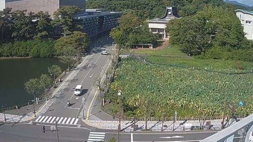 千秋公園お堀