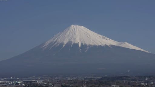 富士商工会議所から望む富士山