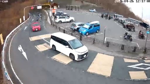 国道120号 いろは坂・明智平付近　4/26-5/6