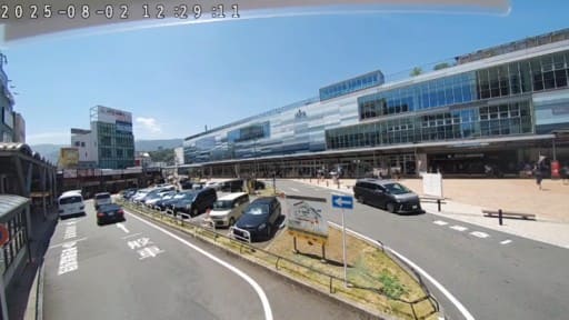 熱海市内の道路状況