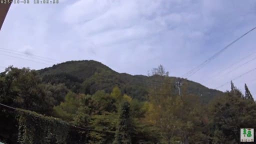 福地温泉 来福の森からの空