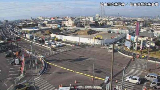 国道21号 六条江東交差点