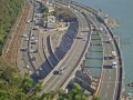 さった峠から見る交通の要衝