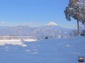 七面山から見る富士山