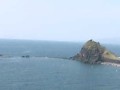 佐渡島から見る日本海