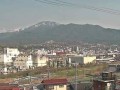 中津川市街と恵那山