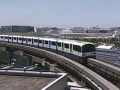 羽田空港国際線ビル駅からの眺め