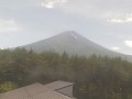 富士北麓から見る富士山