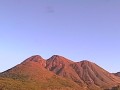 九重町から見る九重連山