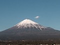 富士宮市役所から見た富士山