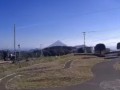南九州市から望む開聞岳