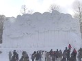 さっぽろ雪まつり雪像制作