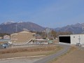 いなべ市から望む藤原岳・竜ヶ岳